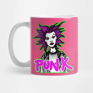 Punk rock Gurl Mug